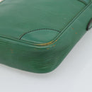 LOUIS VUITTON Epi Danube Shoulder Bag Green M45634 LV Auth 193584-16