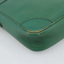 LOUIS VUITTON Epi Danube Shoulder Bag Green M45634 LV Auth 193584-17