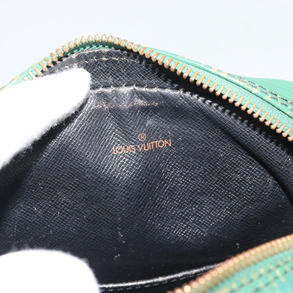 LOUIS VUITTON Epi Danube Shoulder Bag Green M45634 LV Auth 193584
