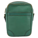 LOUIS VUITTON Epi Danube Shoulder Bag Green M45634 LV Auth 193584-13