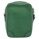 LOUIS VUITTON Epi Danube Shoulder Bag Green M45634 LV Auth 193584-2