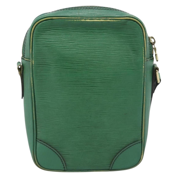 LOUIS VUITTON Epi Danube Shoulder Bag Green M45634 LV Auth 193584