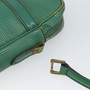 LOUIS VUITTON Epi Danube Shoulder Bag Green M45634 LV Auth 193584-7