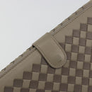 BOTTEGA VENETA INTRECCIATO Long Wallet Leather Gray Auth 193586A-12