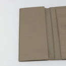 BOTTEGA VENETA INTRECCIATO Long Wallet Leather Gray Auth 193586A-15