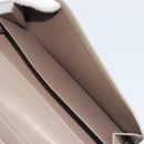 BOTTEGA VENETA INTRECCIATO Long Wallet Leather Gray Auth 193586A-21