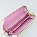 LOUIS VUITTON Monogram Multicolor Zippy Long Wallet White M60241 LV Auth 193587-10