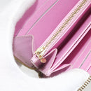 LOUIS VUITTON Monogram Multicolor Zippy Long Wallet White M60241 LV Auth 193587-20