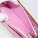 LOUIS VUITTON Monogram Multicolor Zippy Long Wallet White M60241 LV Auth 193587-21