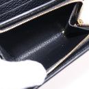GUCCI GG Supreme Wallet PVC Leather Beige Gold 598587 Auth 193589M-17