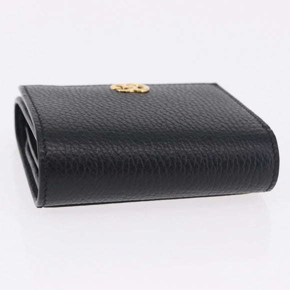 GUCCI GG Supreme Wallet PVC Leather Beige Gold 598587 Auth 193589M