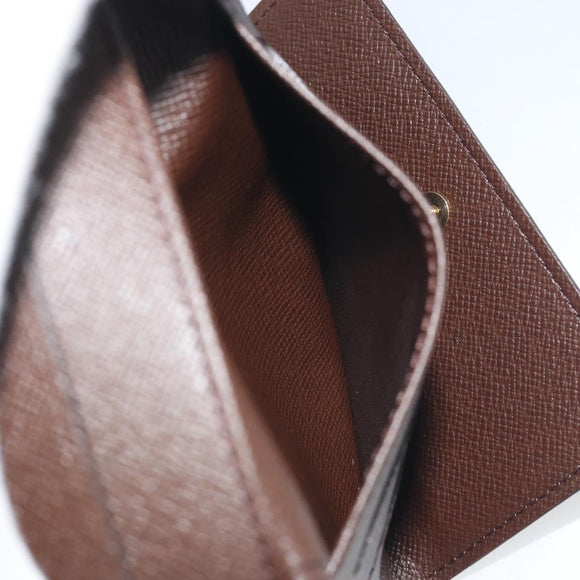 LOUIS VUITTON Damier Ebene Portefeuille Elise Wallet N61654 LV Auth 193590V