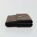 LOUIS VUITTON Damier Ebene Portefeuille Elise Wallet N61654 LV Auth 193590V-3