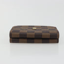 LOUIS VUITTON Damier Ebene Portefeuille Elise Wallet N61654 LV Auth 193590V-5