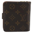 LOUIS VUITTON Monogram Compact Zip Wallet M61667 LV Auth 193592-3