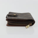 LOUIS VUITTON Monogram Compact Zip Wallet M61667 LV Auth 193592-6