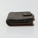 LOUIS VUITTON Monogram Compact Zip Wallet M61667 LV Auth 193592-7