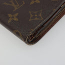 LOUIS VUITTON Monogram Compact Zip Wallet M61667 LV Auth 193592-9