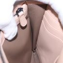 BOTTEGA VENETA INTRECCIATO Chain Shoulder Bag Leather Pink Auth 193595A-18