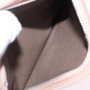 BOTTEGA VENETA INTRECCIATO Chain Shoulder Bag Leather Pink Auth 193595A-22