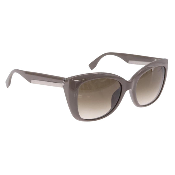 FENDI Sunglasses plastic Gray Auth 193596M
