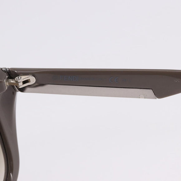 FENDI Sunglasses plastic Gray Auth 193596M