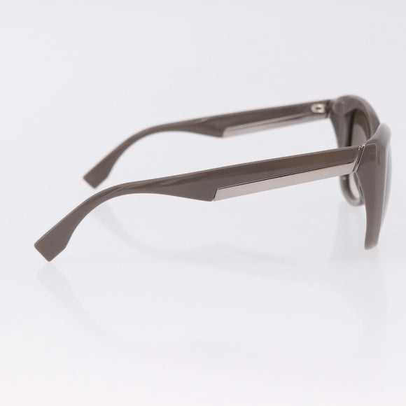 FENDI Sunglasses plastic Gray Auth 193596M