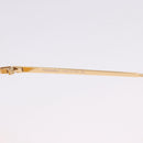 CHANEL COCO Mark Sunglasses metal Gold Tone CC Auth 193597V-16