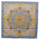 HERMES Carre 90 Scarf Silk Blue Auth 193599M-12
