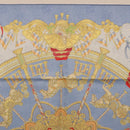 HERMES Carre 90 Scarf Silk Blue Auth 193599M-14
