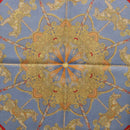 HERMES Carre 90 Scarf Silk Blue Auth 193599M-17
