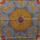 HERMES Carre 90 Scarf Silk Blue Auth 193599M-6