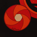 HERMES Carre 90 Scarf Silk Red Auth 193600M-11