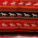 HERMES Carre 90 Scarf Silk Red Auth 193600M-21