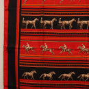 HERMES Carre 90 Scarf Silk Red Auth 193600M-5