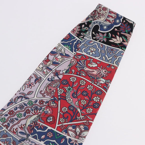 HERMES Twilly Scarf Silk Red Auth 193601M
