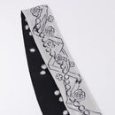 CHANEL Scarf Silk Gray CC Auth 193602M-7