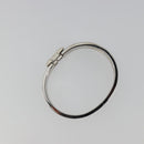 HERMES Click H Bracelet metal White Auth 193604M-10