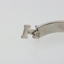 HERMES Click H Bracelet metal White Auth 193604M-13
