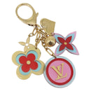 LOUIS VUITTON Bijou Sac Candy Key Holder Plastic metal Red M65726 Auth 193605A-1