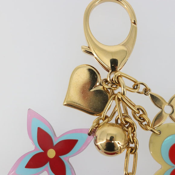 LOUIS VUITTON Bijou Sac Candy Key Holder Plastic metal Red M65726 Auth 193605A