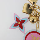 LOUIS VUITTON Bijou Sac Candy Key Holder Plastic metal Red M65726 Auth 193605A-13