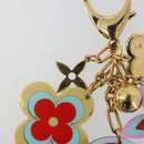 LOUIS VUITTON Bijou Sac Candy Key Holder Plastic metal Red M65726 Auth 193605A-4