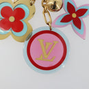 LOUIS VUITTON Bijou Sac Candy Key Holder Plastic metal Red M65726 Auth 193605A-6