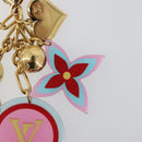 LOUIS VUITTON Bijou Sac Candy Key Holder Plastic metal Red M65726 Auth 193605A-7