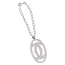 CARTIER Key Holder metal Silver Auth 193608V-1