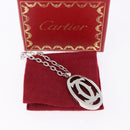 CARTIER Key Holder metal Silver Auth 193608V-10