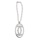 CARTIER Key Holder metal Silver Auth 193608V-2
