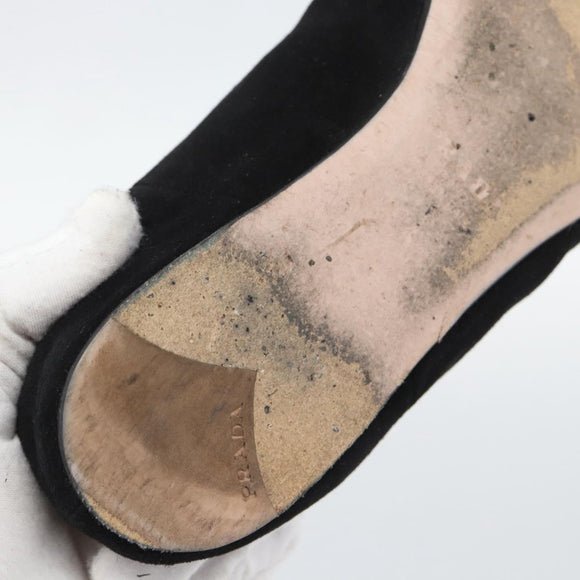 PRADA Shoes Suede Brown Auth 193714M