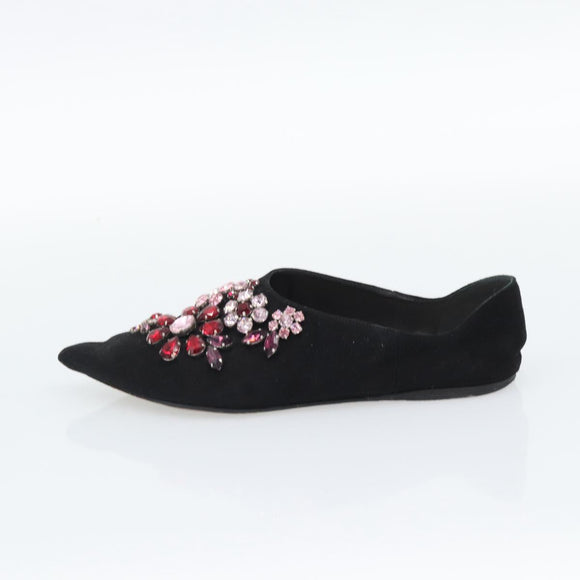 PRADA Shoes Suede Brown Auth 193714M